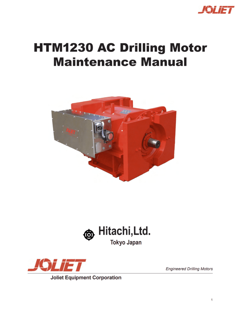 Drilling Motor Maintenance Manual